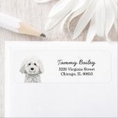 Maltees retouradreslabel etiket (Insitu)