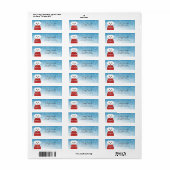 Maltees retouradreslabel etiket (Full Sheet)