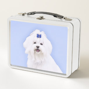 Maltees schilderen - Kute Original Dog Art