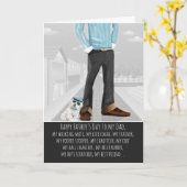 Maltees uit de Dog Vaderdag Kaart (Gele Bloem)