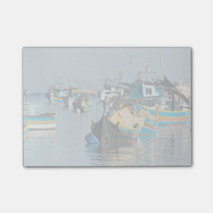 Maltees Vissen Boats   Marsaxlokk op Malta Post-it® Notes
