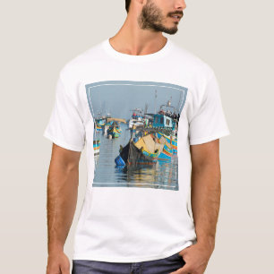 Maltees Vissen Boats   Marsaxlokk op Malta T-shirt