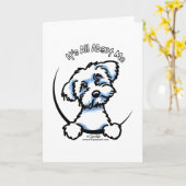 Maltees Zijn allen over me Kaart (Gele Bloem)