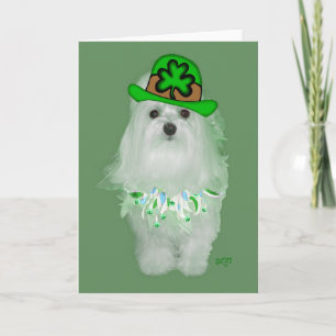 Malteeske St. Patrick's Day Kaart