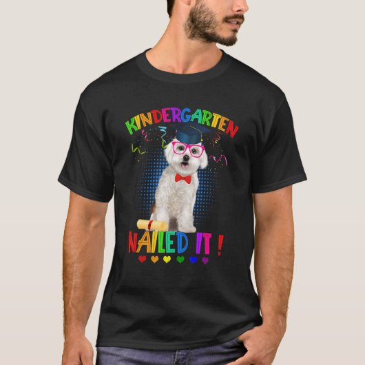 Maltese Afstuderen van 22 Kindergarten N T-shirt (Voorkant)
