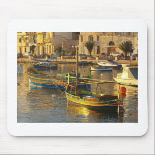 Maltese boats muismat