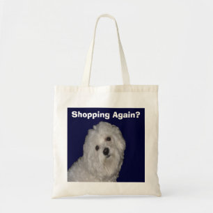 Maltese Canvas tas voor mannen/vrouwen op wit/blau