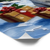 Maltese Christmas Lighthouse Holiday Perfect Poster (Hoek)