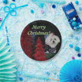 Maltese Christmas Papieren Bordje (Feest)