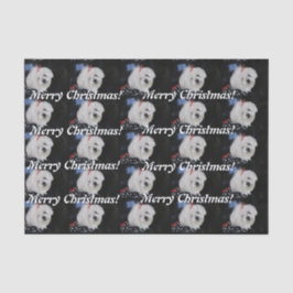 Maltese Christmas Tissuepapier