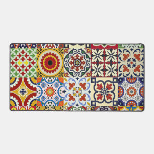 Maltese Classic Tegels Patroon van Malta Desk Mat