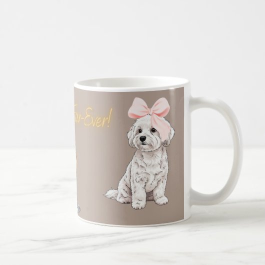 “Maltese Couple” Mug (Droite)