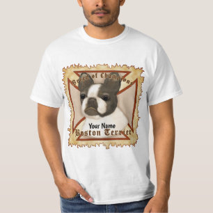 Maltese Cross Boston Terrier T-shirt