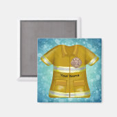 Maltese Cross Firefighter Magneet (Voorkant / Achterkant)