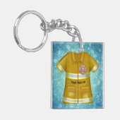 Maltese Cross  Firefighter  Sleutelhanger (Voorkant Links)