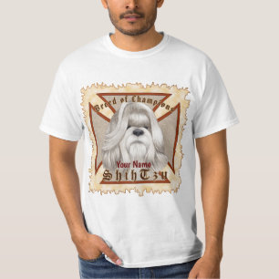 Maltese Cross Shih Tzu T-shirt