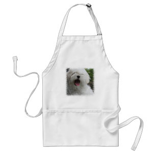 Maltese Dog Apron Standaard Schort