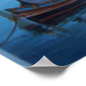 Maltese havenplaats 1 poster (Hoek)