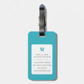 Maltese Hond Bagage Labels (Achterkant verticaal)