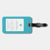 Maltese Hond Bagage Labels (Achterkant horizontaal)