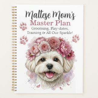 Maltese Hond Moeder Verzorging & Leven Organizer