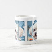 Maltese hondenliefde koffiemok (Center)