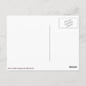 Maltese Kaart van Dog Drawing Post (Achterkant)