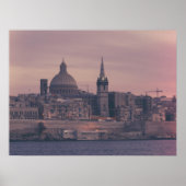 Maltese landschap poster (Voorkant)