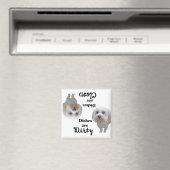 Maltese liefhebbers Vaatwasser magneet (Insitu (Vaatwasser))