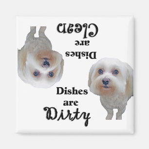 Maltese Lovers Dishwasher Magnet Magneet
