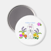 Maltese Moeder Magneet (Voorkant / Achterkant)