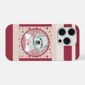 Maltese + name Valentine Heart iPhone 11 Pro Case (Verso Horizontal)