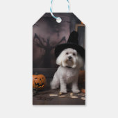 Maltese pompoenen Halloween eng Cadeaulabel (Achterkant)