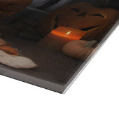 Maltese pompoenen Halloween eng Snijplank (Hoek)