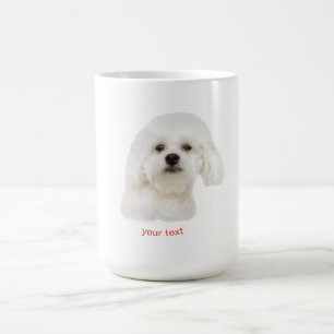 Maltese puppy personaliseren koffiemok
