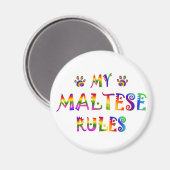 Maltese Regels Leuk Magneet (Voorkant / Achterkant)