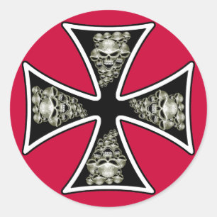 Maltese schedels Sticker