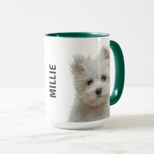 Maltese Terrier Personalized Mug Mok