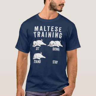 Maltese trainingshond t-shirt