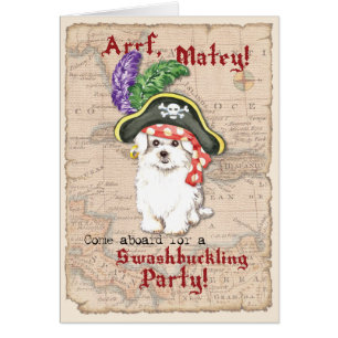 Maltese uitnodiging van piraten