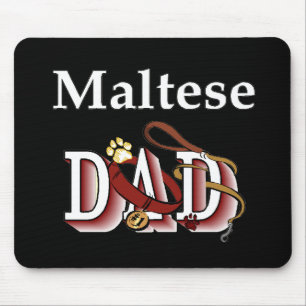 Maltese Vader Cadeaus Muismat