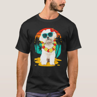  Maltese vakantie met de Hawaiiaanse zomer Tropisc T-shirt