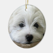 Maltese versiering keramisch ornament (Links)