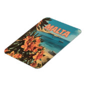 Maltese vintage magneet (Linkerzijde)
