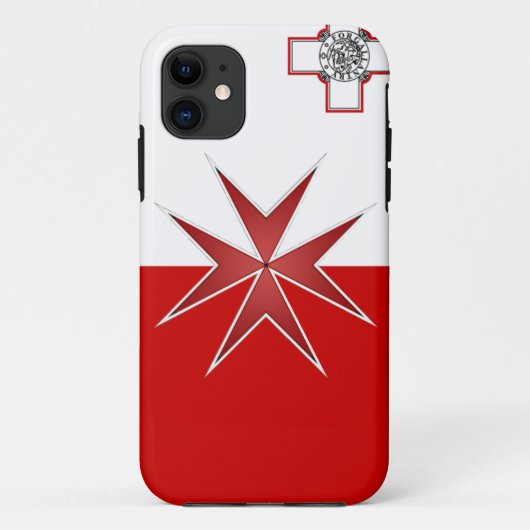Maltese vlag Case-Mate iPhone case (Achterkant)