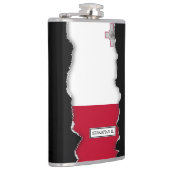 Maltese vlag heupfles (Rechts)