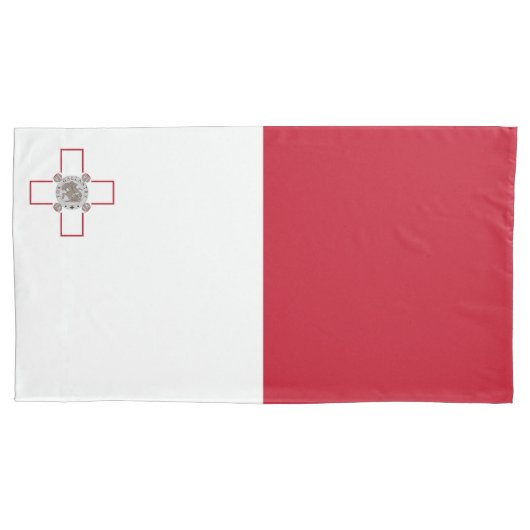 Maltese vlag kussensloop (Voorkant)