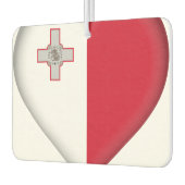 Maltese vlag luchtverfrisser (Links)