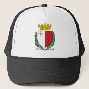 Maltese wapenmantel trucker pet