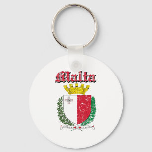 Maltese wapenschild design sleutelhanger